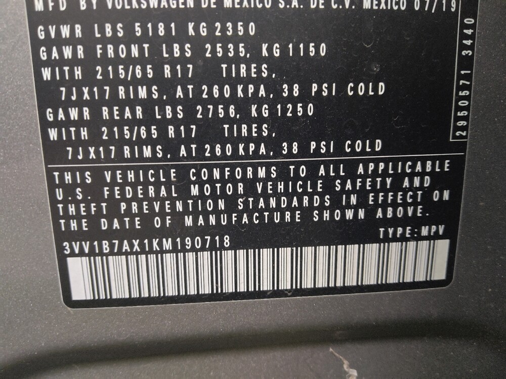 2019 Volkswagen Tiguan in Morrow, GA 30260 - 18089140 33