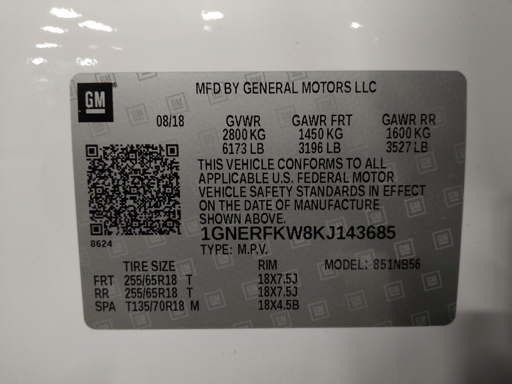 2019 Chevrolet Traverse in Bradenton, FL 34207 - 18089173 33