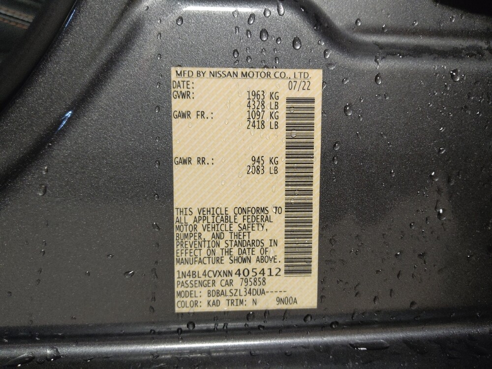 2022 Nissan Altima in Chesapeake, VA 23320 - 18089181 33