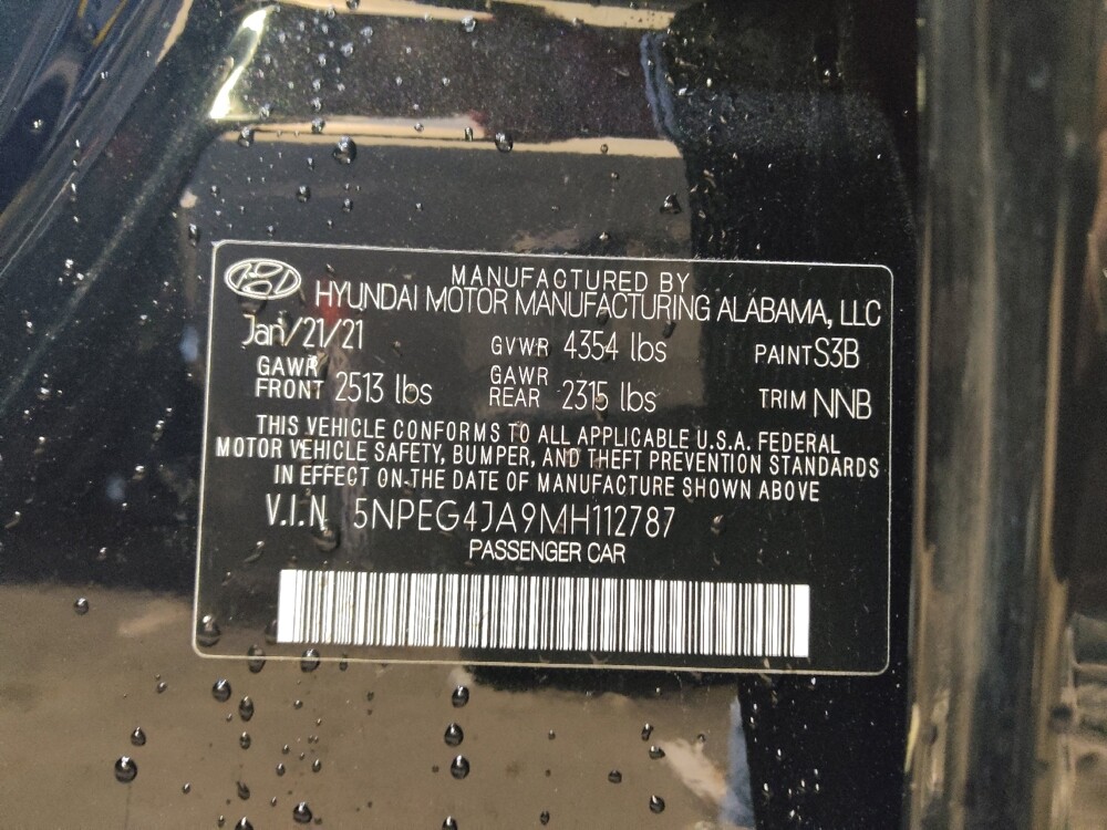 2021 Hyundai Sonata in Conway, SC 29526 - 18089183 33