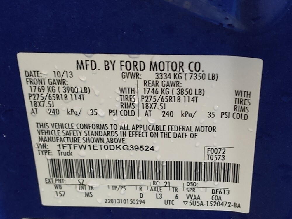 2013 Ford F150 in Greenville, NC 27834 - 18089187 33