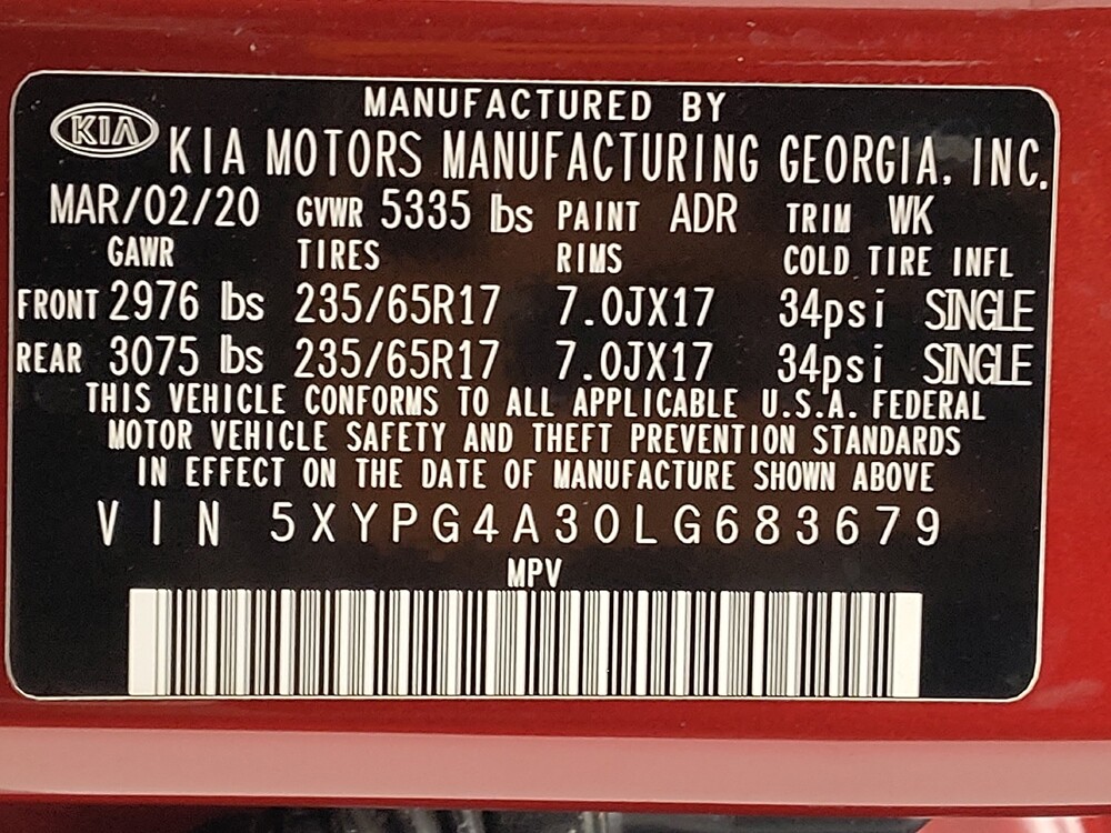 2020 Kia Sorento in Memphis, TN 38128 - 18089197 33