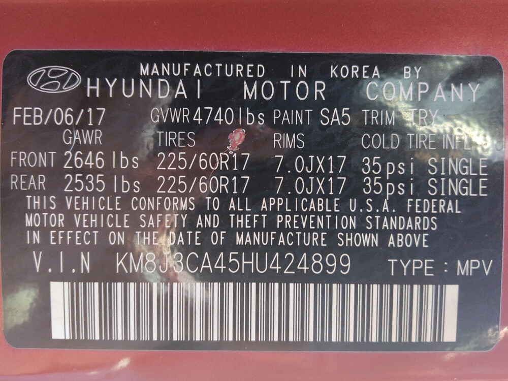 2017 Hyundai Tucson in Houston, TX 77060 - 18089200 33