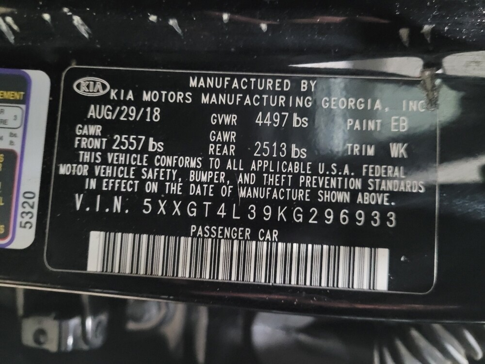 2019 Kia Optima in Owings Mills, MD 21117 - 18089218 33