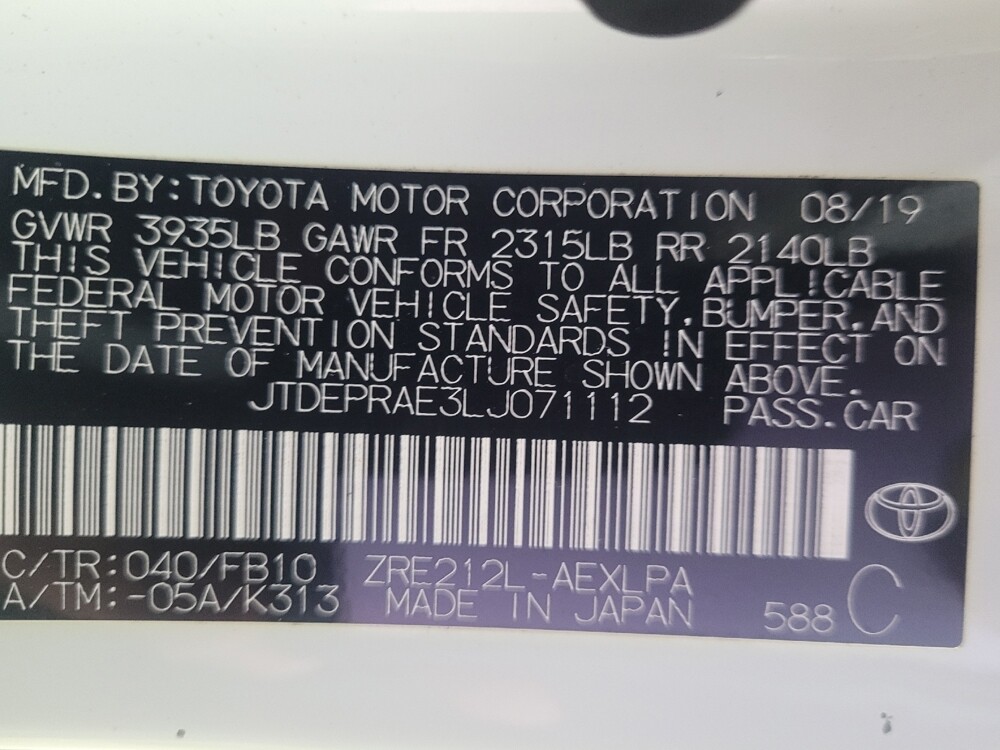 2020 Toyota Corolla in Stone Mountain, GA 30083 - 18089234 33