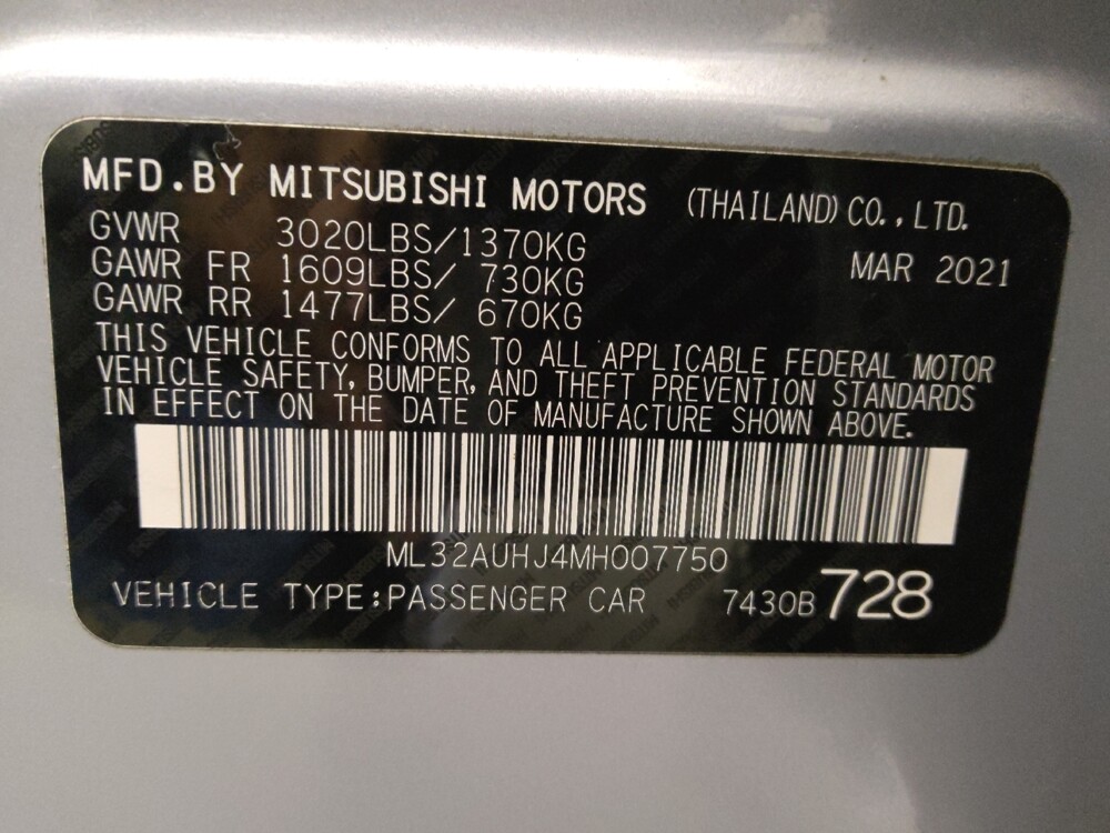 2021 Mitsubishi Mirage in Phoenix, AZ 85022 - 18089274 33
