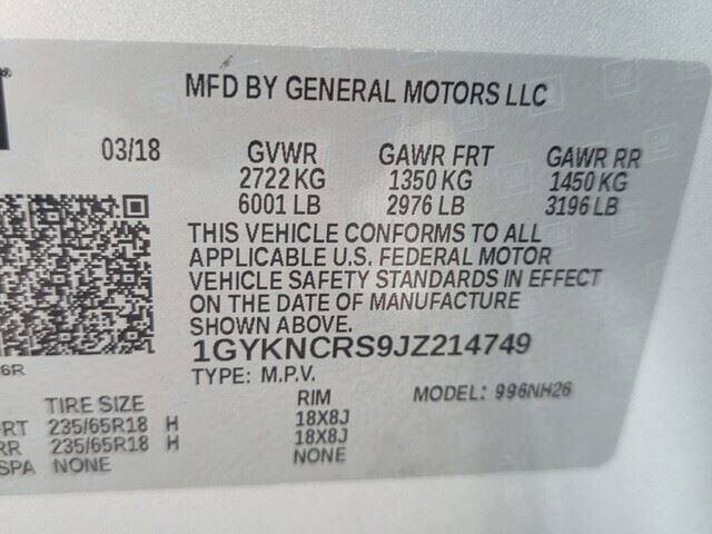 2018 Cadillac XT5 in Mesa, AZ 85212 - 18089420 34