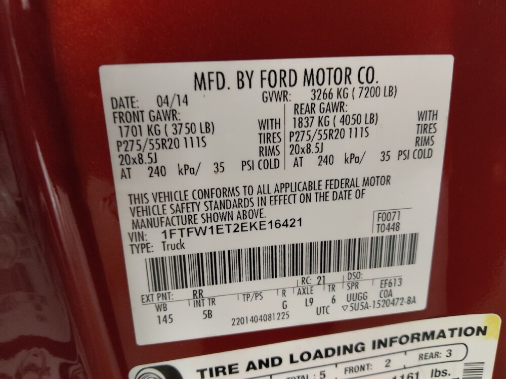 2014 Ford F150 in Union City, GA 30291 - 18089514 33