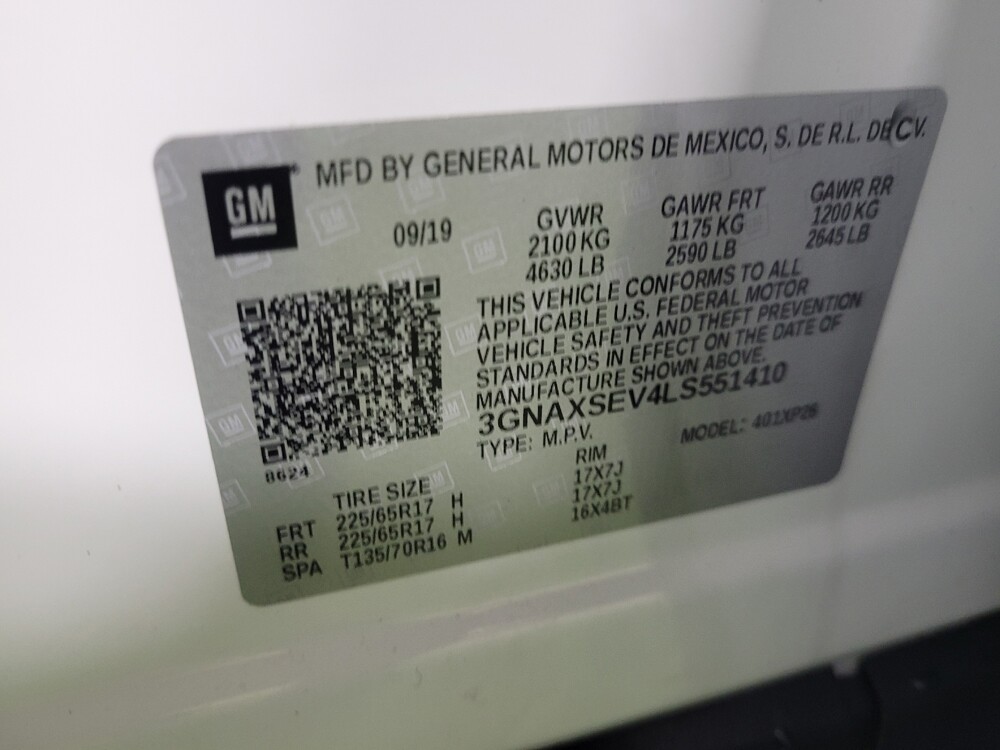 2020 Chevrolet Equinox in Stone Mountain, GA 30083 - 18089515 33