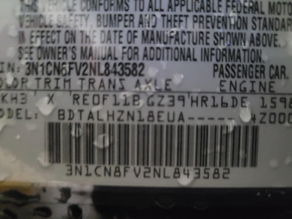 2022 Nissan Versa in Union City, GA 30291 - 18089525 33