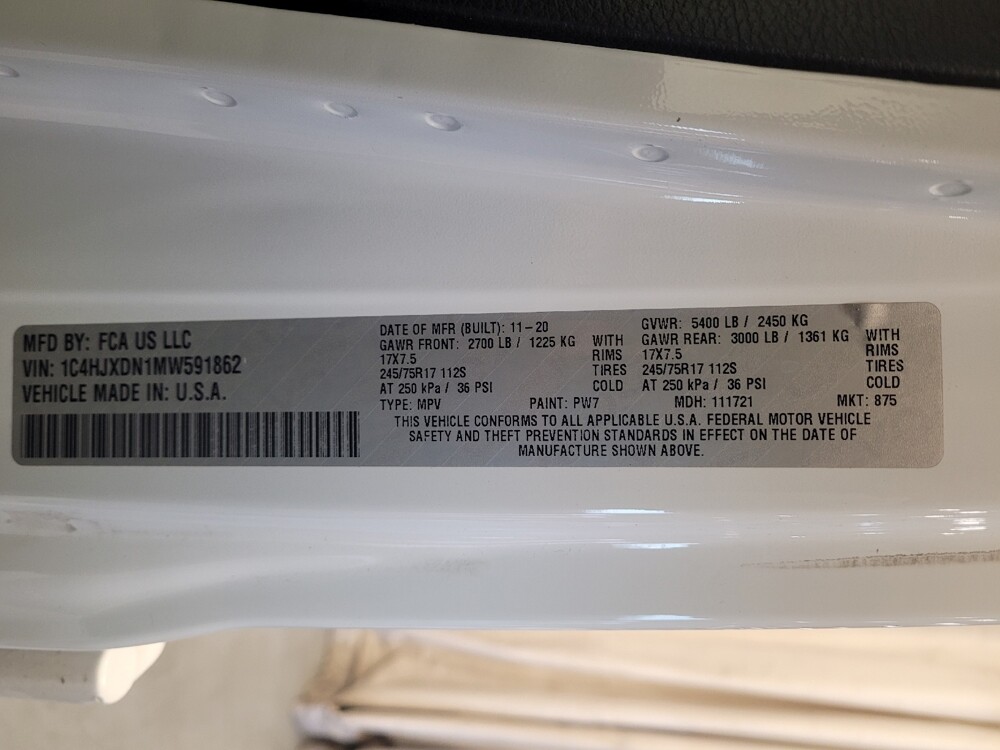 2021 Jeep Wrangler in Bakersfield, CA 93309 - 18089542 33