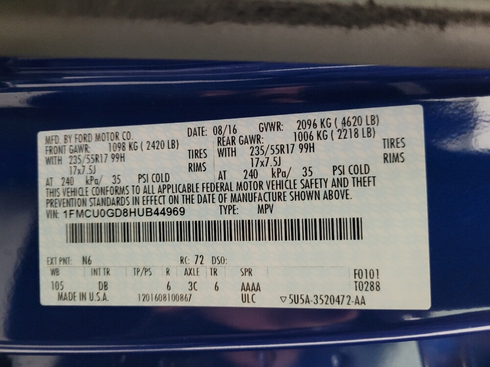 2017 Ford Escape in Mesa, AZ 85210 - 18089546 33