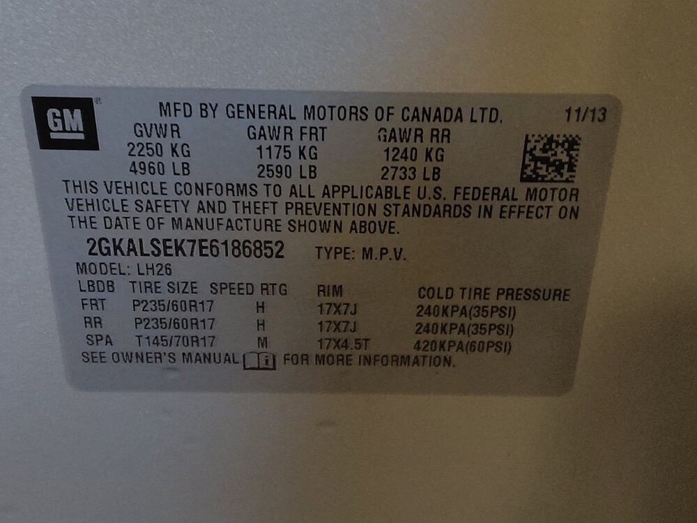 2014 GMC Terrain in Ocala, FL 34471 - 18089589 33