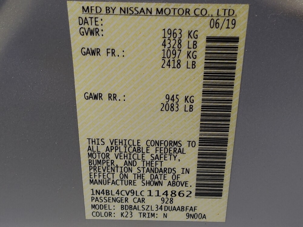 2020 Nissan Altima in Baton Rouge, LA 70816 - 18089596 33