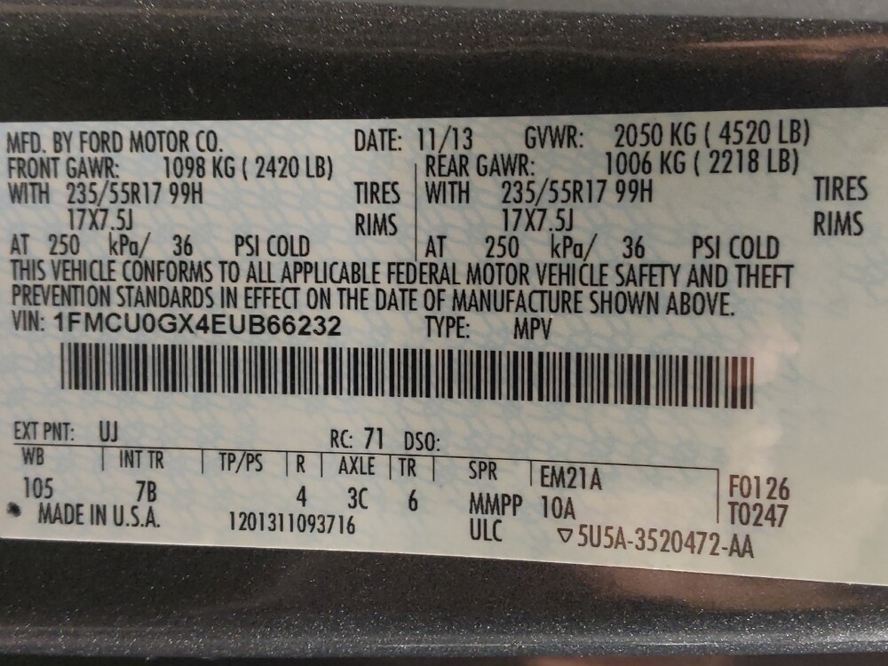 2014 Ford Escape in Live Oak, TX 78233 - 18089602 33