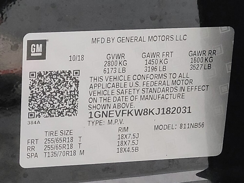 2019 Chevrolet Traverse in Memphis, TN 38115 - 18089606 33