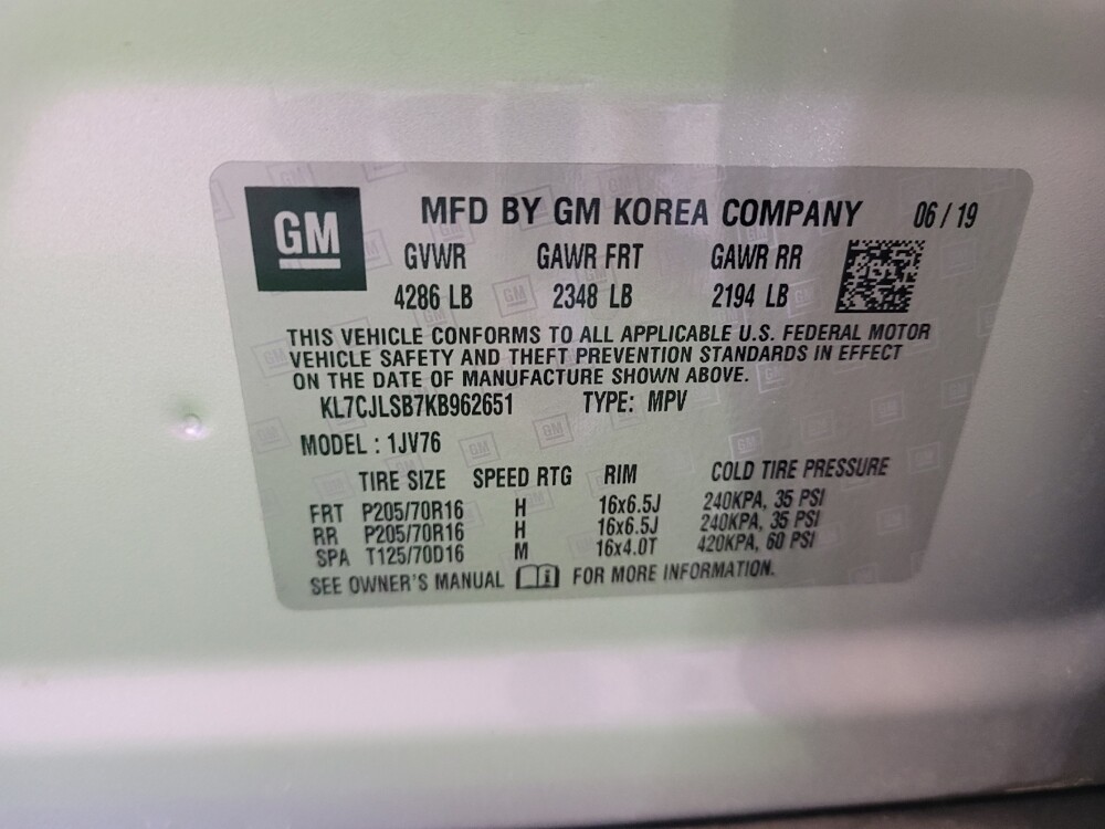 2019 Chevrolet Trax in Grand Rapids, MI 49508 - 18089607 33