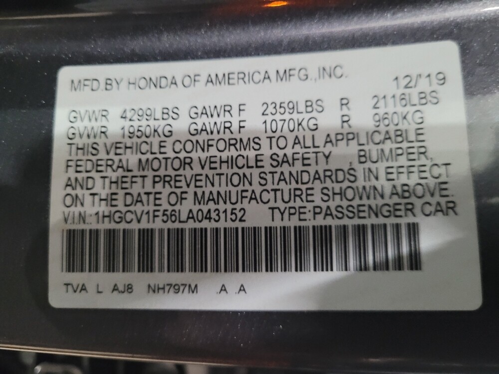 2020 Honda Accord in Plymouth Meeting, PA 19462 - 18089618 33