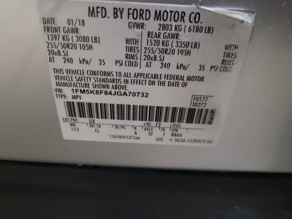 2018 Ford Explorer in New Castle, DE 19720 - 18089625 33