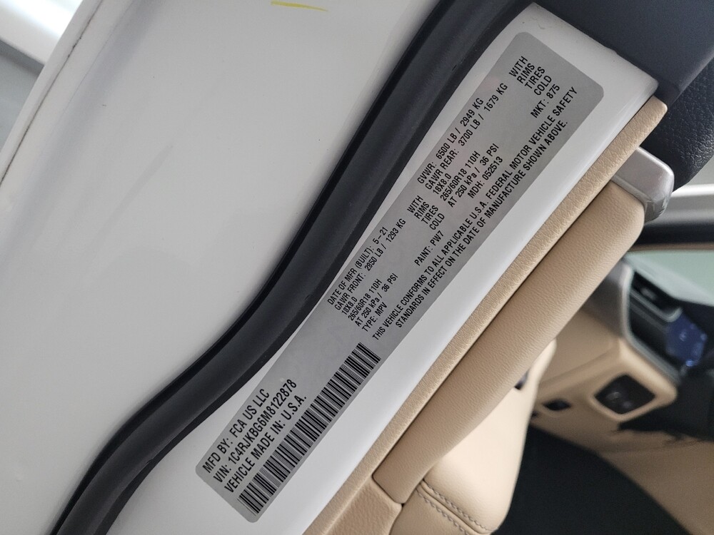 2021 Jeep Grand Cherokee L in Grand Rapids, MI 49508 - 18089643 33