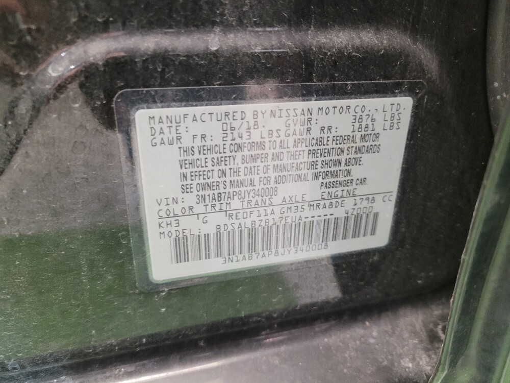 2018 Nissan Sentra in Fairfield, OH 45014 - 18089649 33