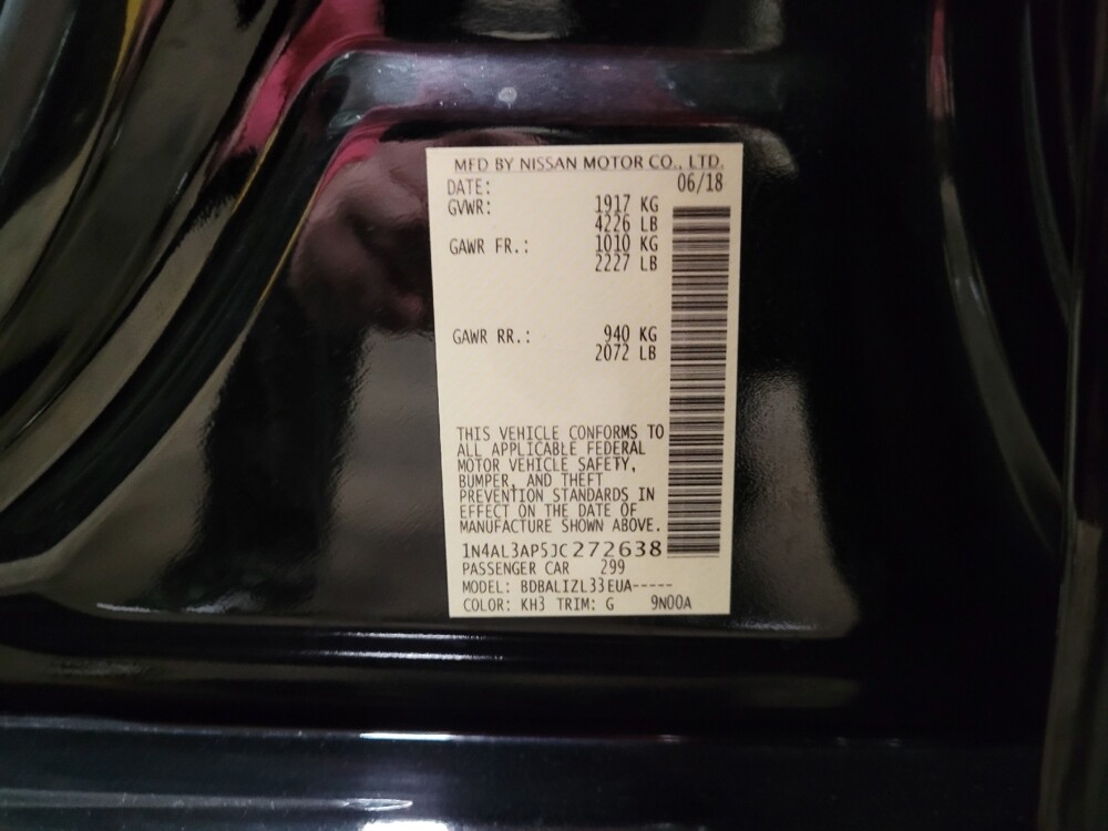 2018 Nissan Altima in New Castle, DE 19720 - 18089653 33