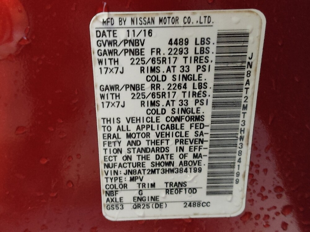 2017 Nissan Rogue in Fayetteville, NC 28304 - 18089655 33