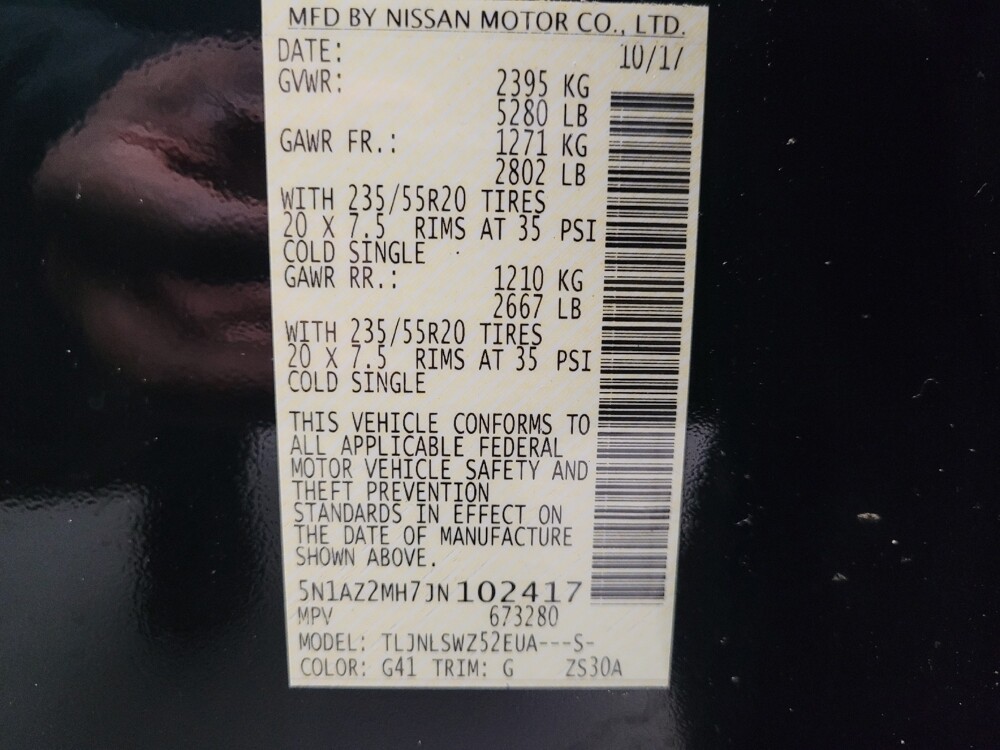 2018 Nissan Murano in Grand Rapids, MI 49508 - 18089664 33