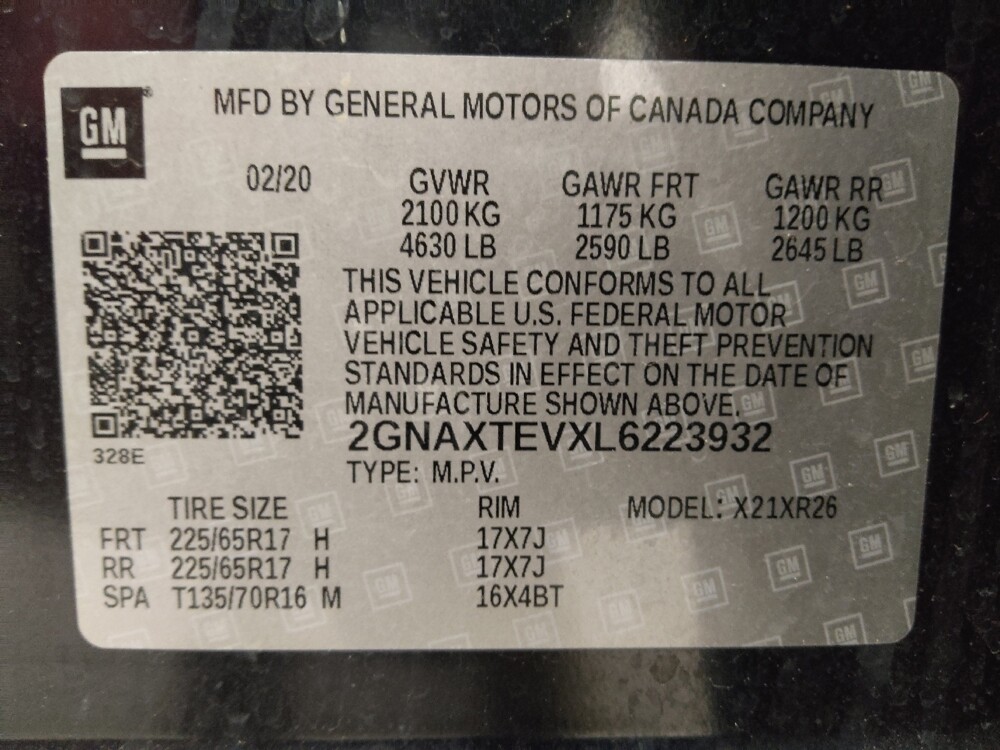 2020 Chevrolet Equinox in Lakewood, CO 80215 - 18089683 33