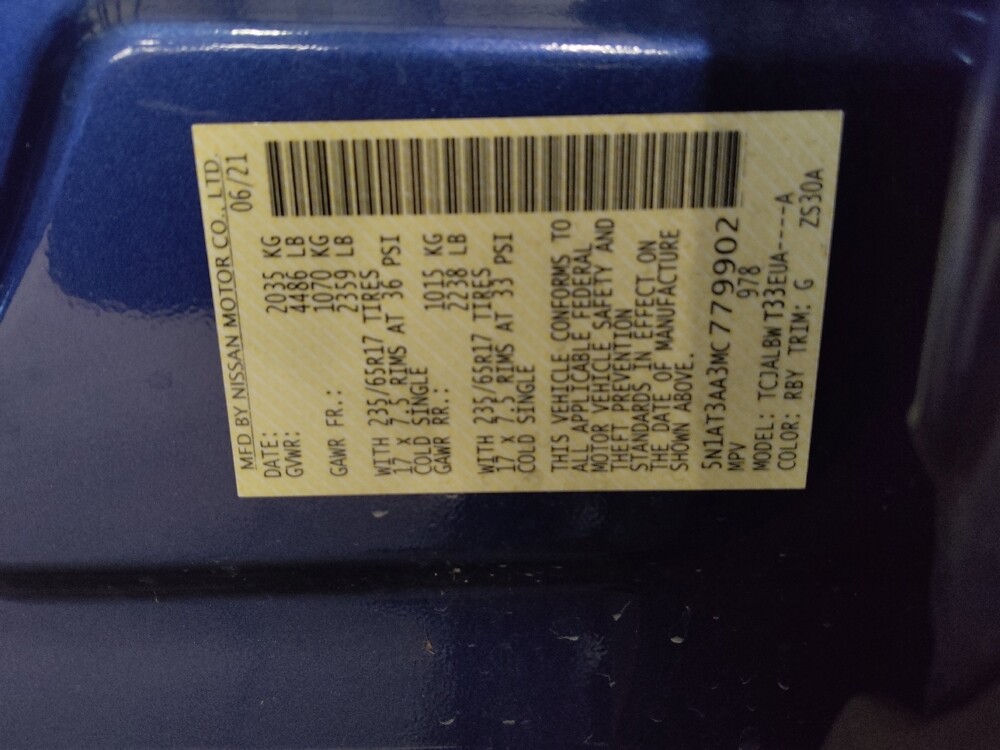 2021 Nissan Rogue in Tampa, FL 33619 - 18089700 33