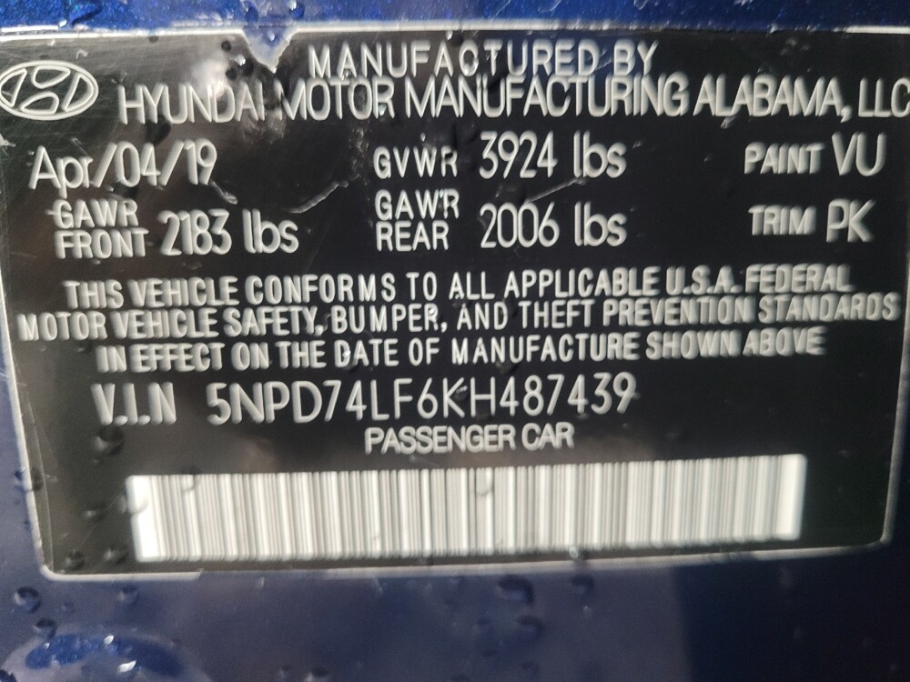 2019 Hyundai Elantra in Birmingham, AL 35215 - 18089704 33