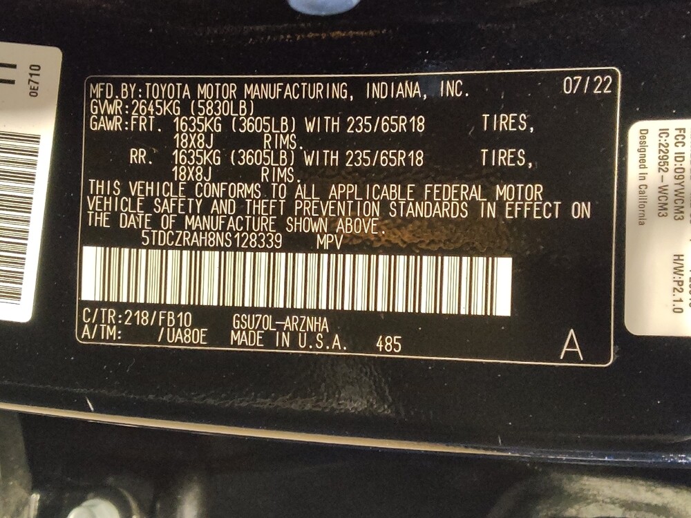 2022 Toyota Highlander in Orlando, FL 32808 - 18089705 33