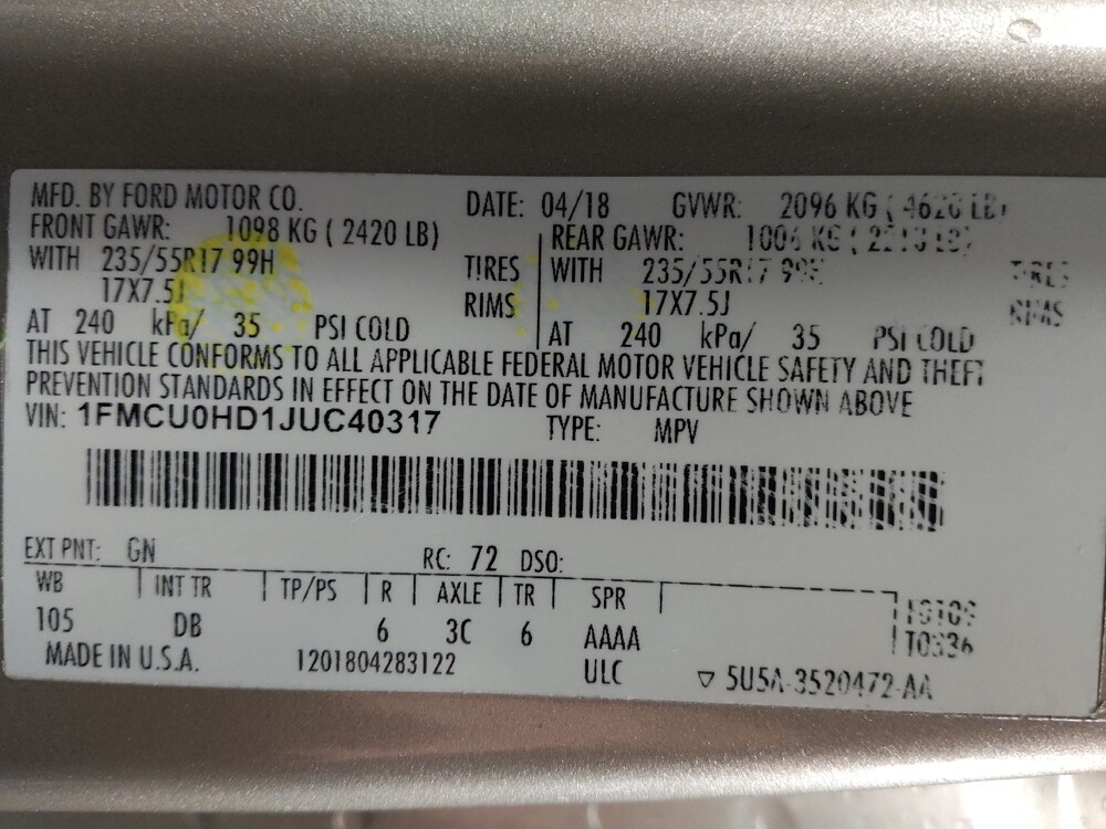 2018 Ford Escape in Houston, TX 77060 - 18089718 33