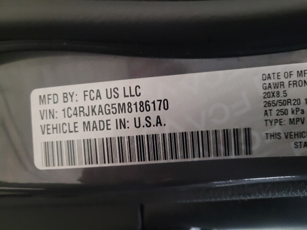 2021 Jeep Grand Cherokee L in Woodbridge, VA 22191 - 18089721 33