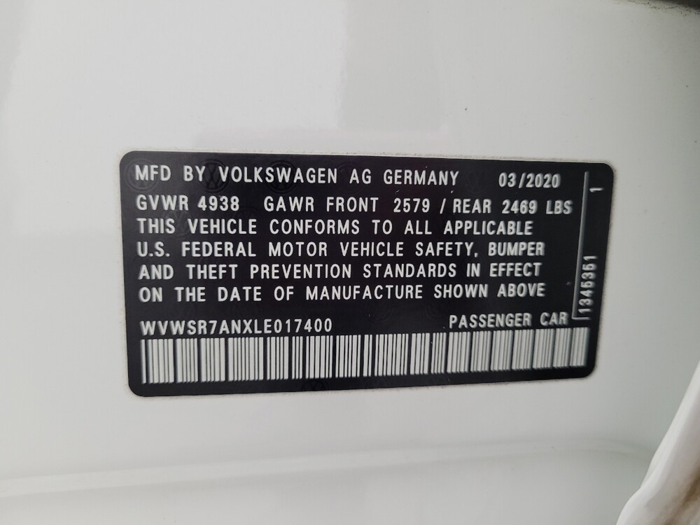 2020 Volkswagen Arteon in Salem, VA 24153 - 18089731 33