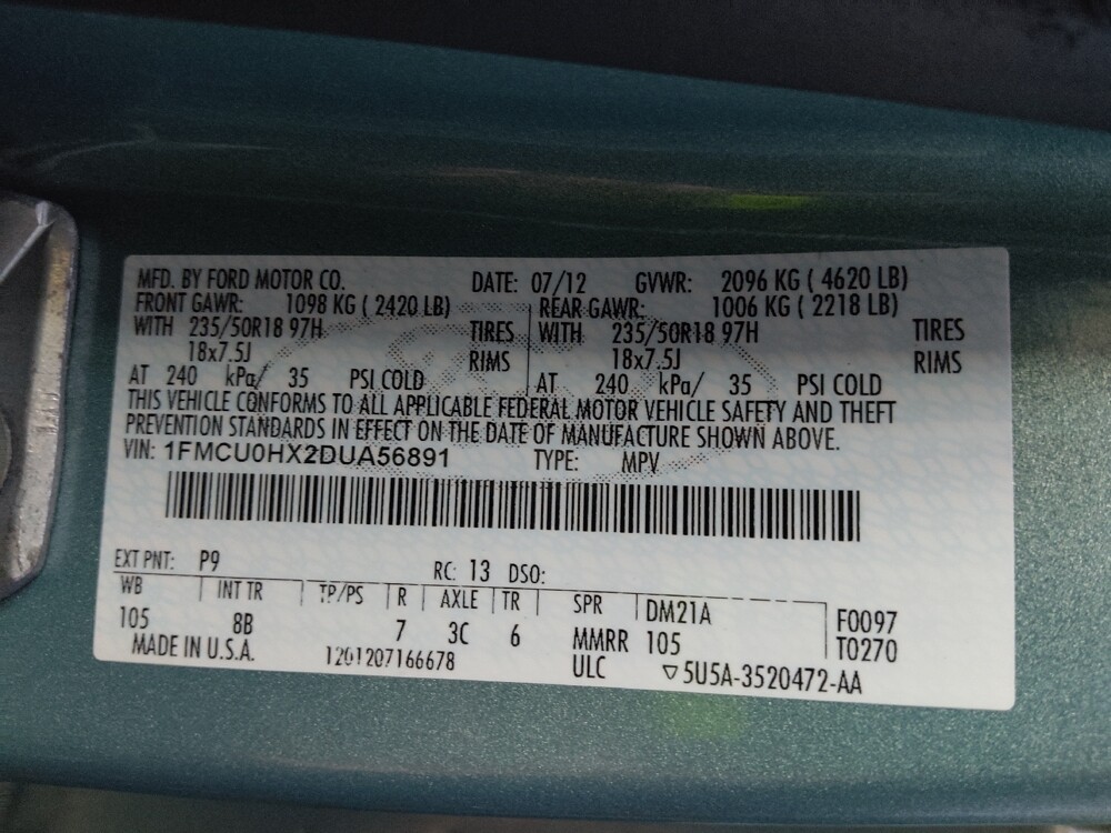 2013 Ford Escape in Tampa, FL 33619 - 18089739 33