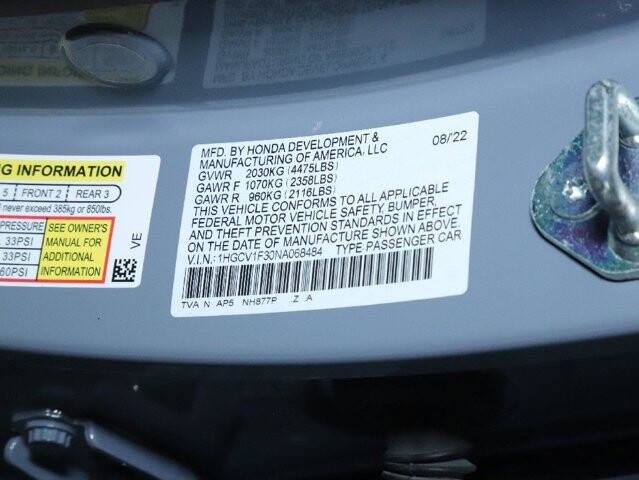 2022 Honda Accord in Bedford, OH 44146 - 18089790 19