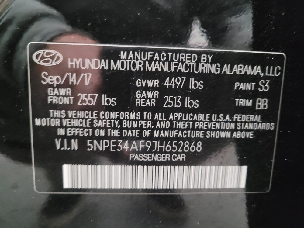 2018 Hyundai Sonata in Sacramento, CA 95821 - 18089801 33