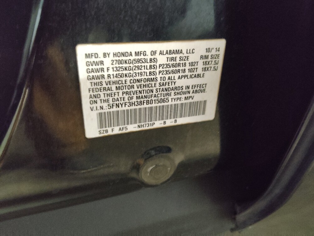 2015 Honda Pilot in Temple, TX 76502 - 18089811 33