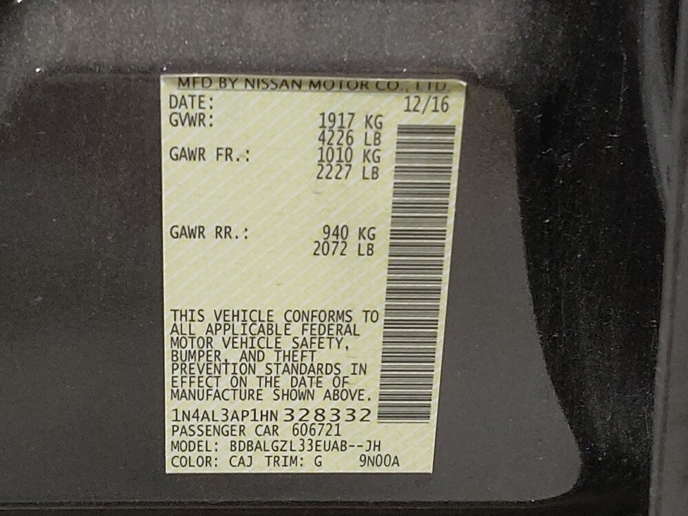 2017 Nissan Altima in El Paso, TX 79907 - 18089812 33