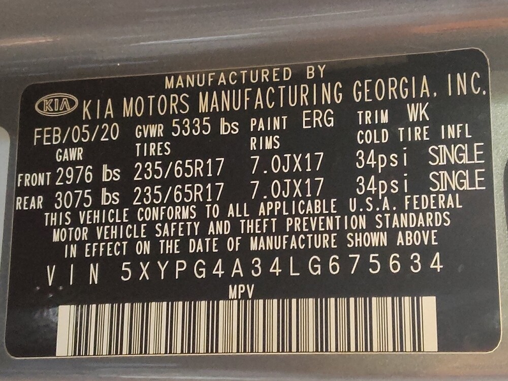 2020 Kia Sorento in Columbia, SC 29210 - 18089847 33