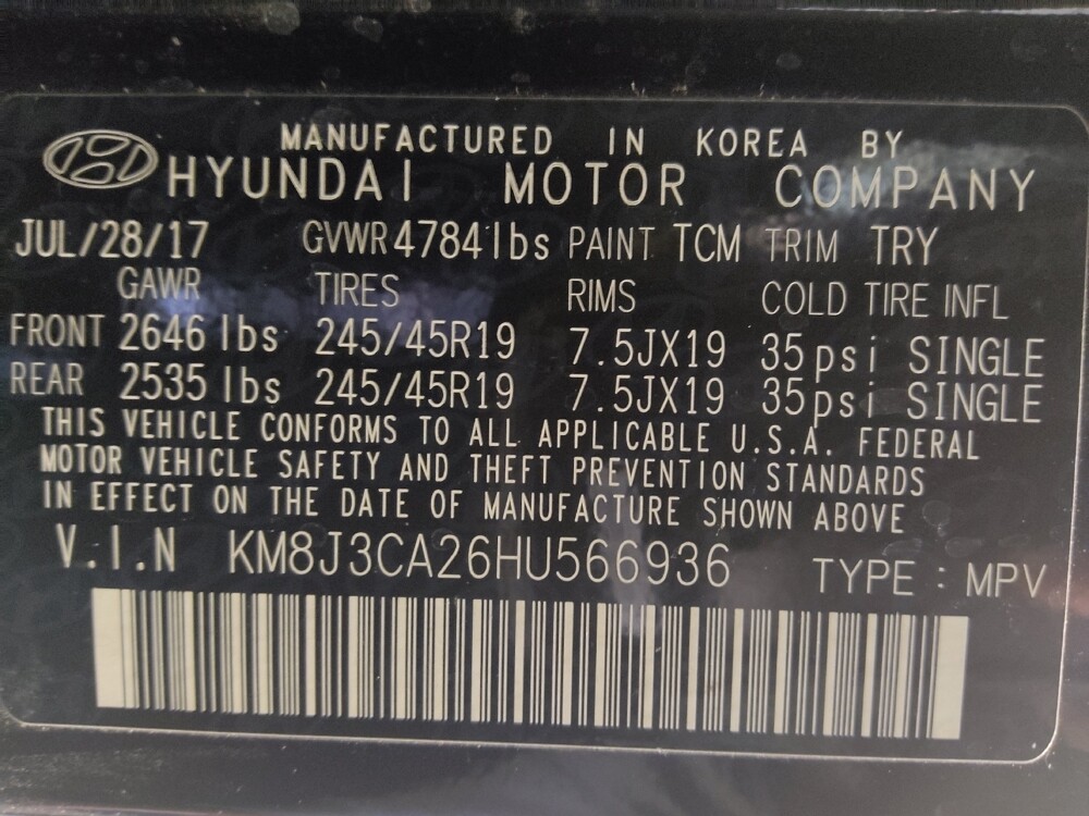 2017 Hyundai Tucson in Live Oak, TX 78233 - 18089863 33