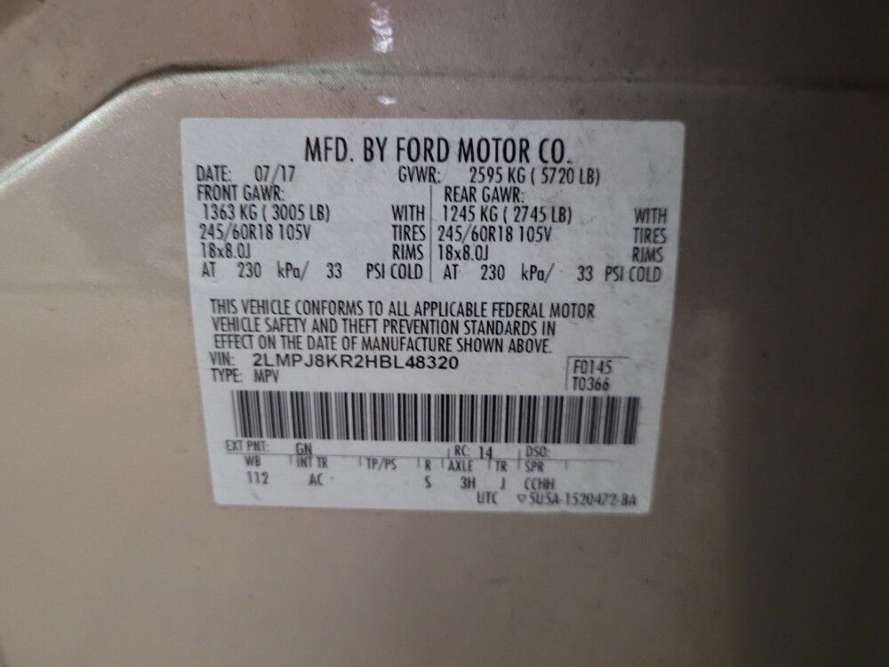 2017 Lincoln MKX in Laurel, MD 20724 - 18089875 33