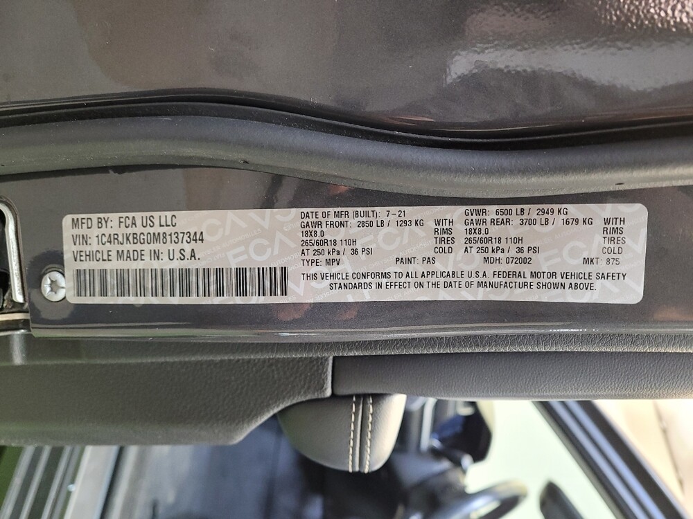 2021 Jeep Grand Cherokee L in Columbus, OH 43231 - 18089891 33