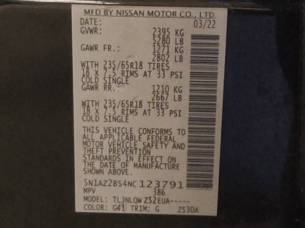 2022 Nissan Murano in Temple, TX 76502 - 18089898 33