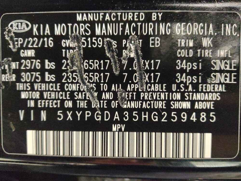 2017 Kia Sorento in Houston, TX 77034 - 18089904 33