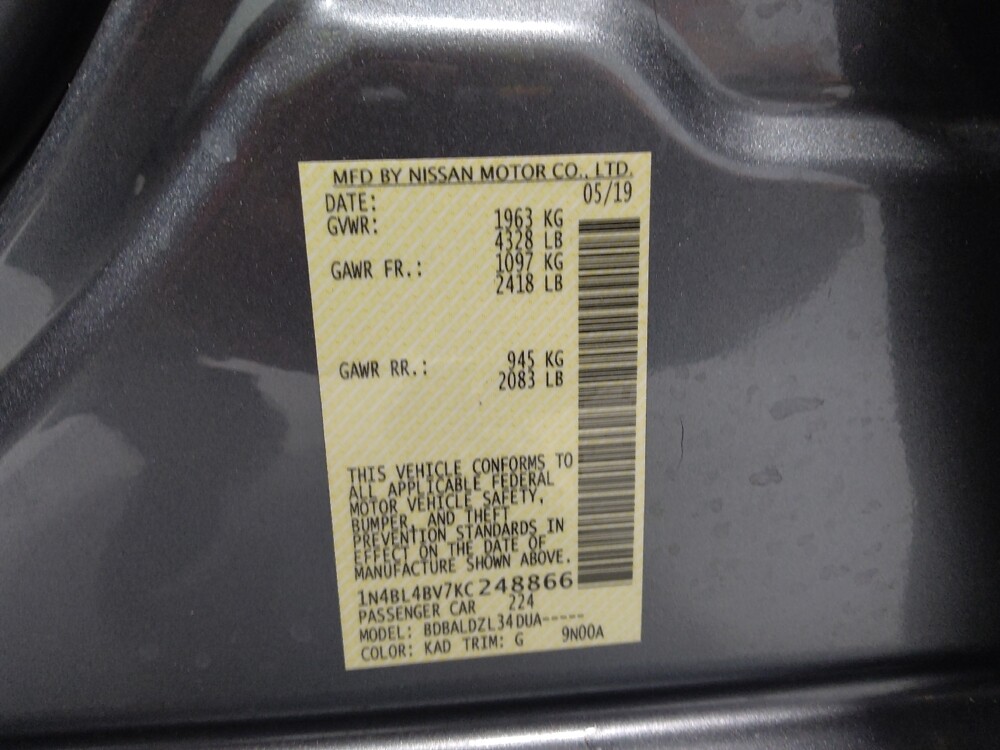 2019 Nissan Altima in Columbus, OH 43228 - 18089924 33