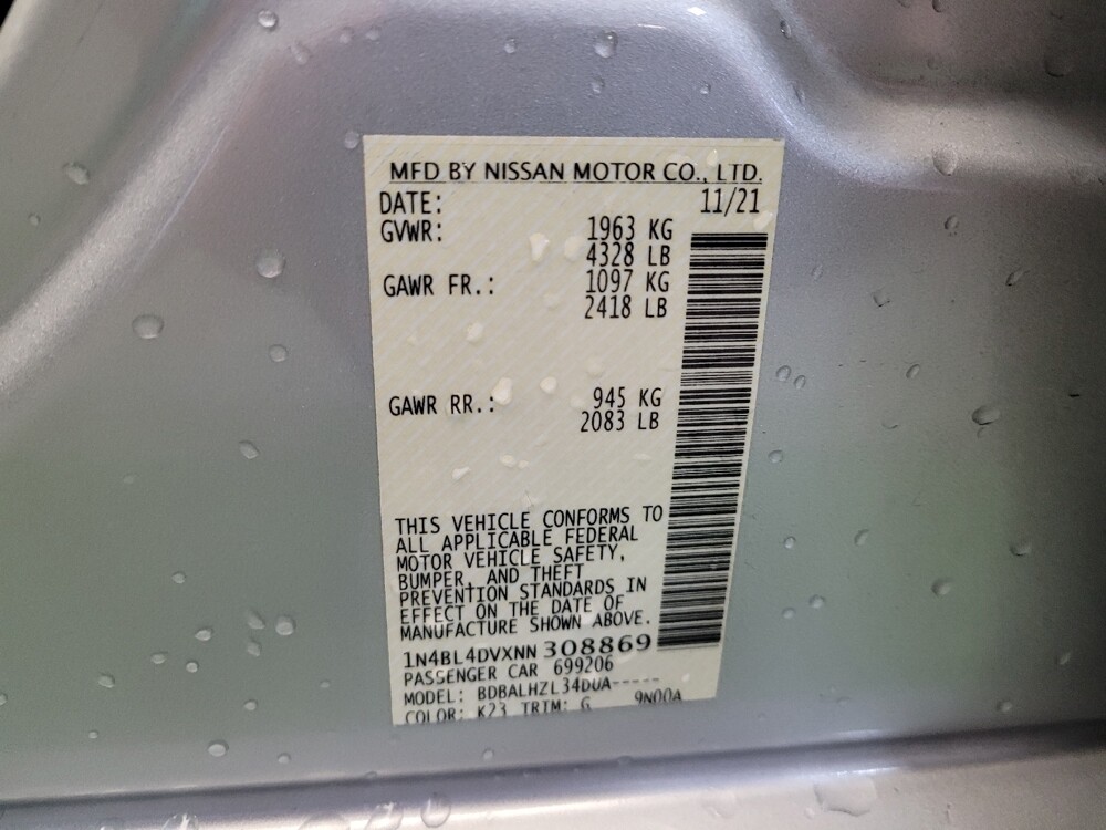 2022 Nissan Altima in Miamisburg, OH 45342 - 18089937 33