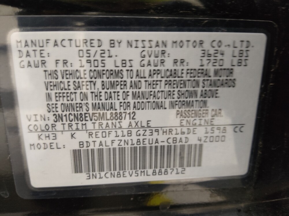 2021 Nissan Versa in St. Louis, MO 63125 - 18089952 33