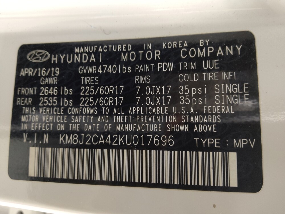 2019 Hyundai Tucson in Conyers, GA 30094 - 18089967 33